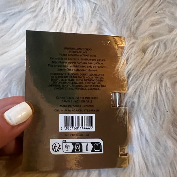 Jimmy Choo designer I Want Choo Fragrance Perfume sample vial new - Picture 5 of 6